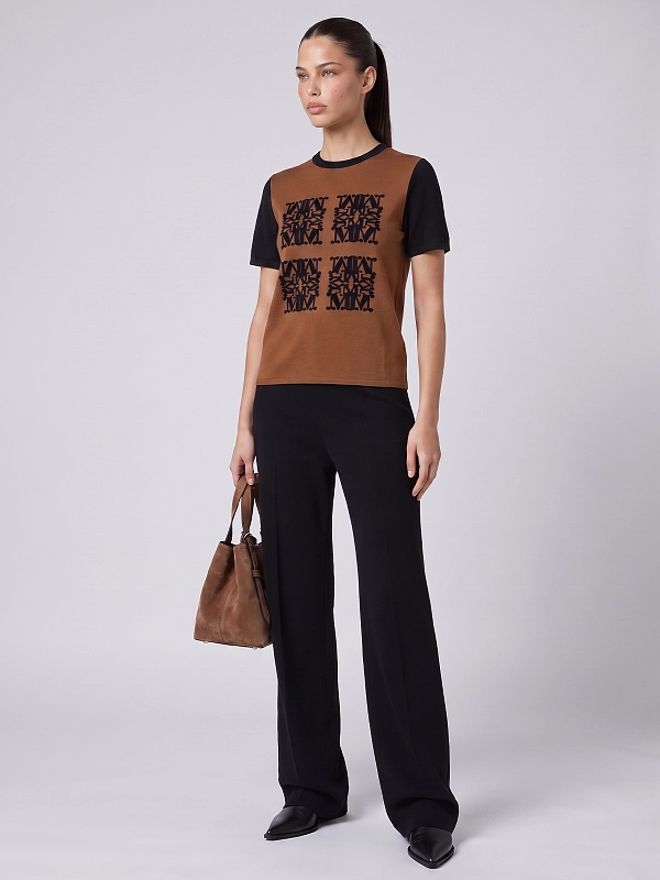 джемпер Max Mara MXMGIGA цвет черный