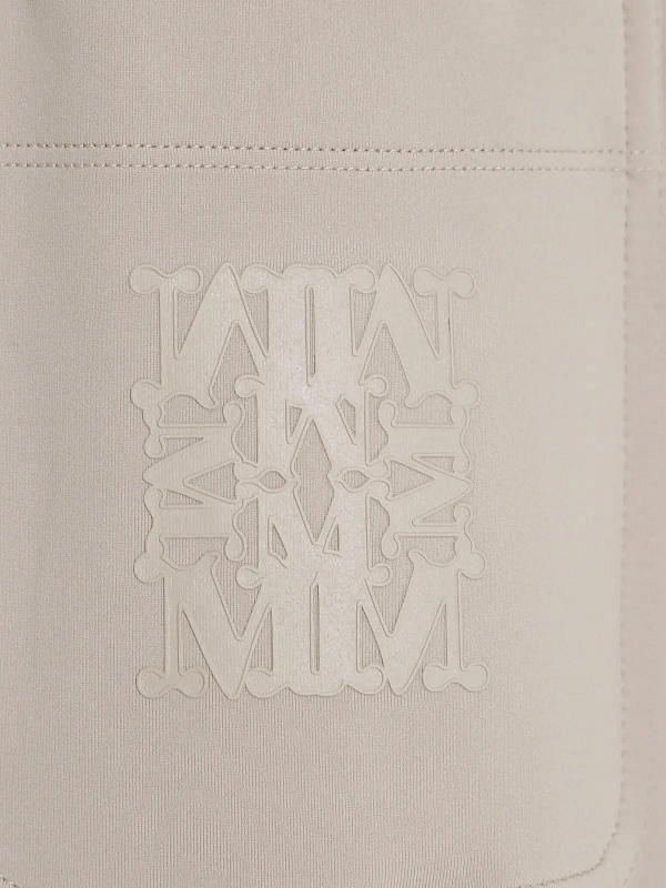 брюки спортивные Max Mara MXMOLMO цвет светло-бежевый