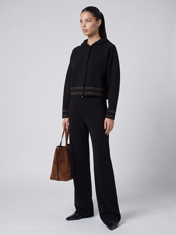 кардиган Max Mara MXMRIDENTE цвет черный