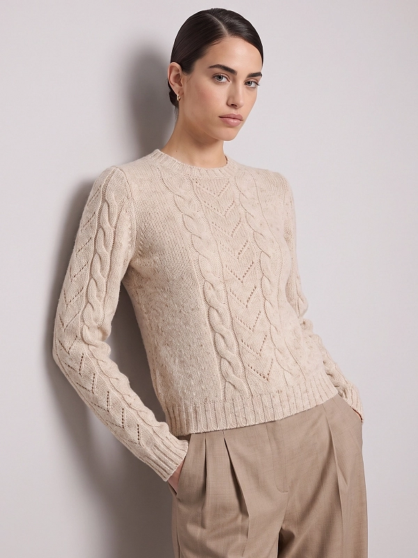 джемпер Max Mara MXMSAMBA цвет бежевый