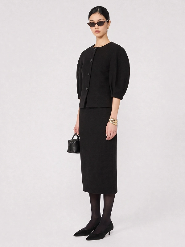 жакет Max Mara MXMZERO цвет черный