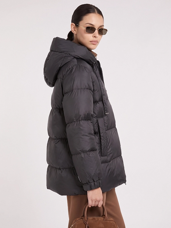 пуховик короткий Max Mara SEIA цвет черный