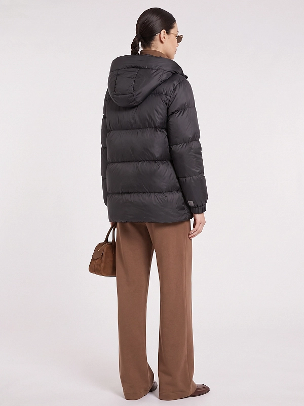 пуховик короткий Max Mara SEIA цвет черный