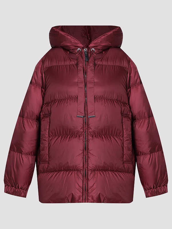 пуховик короткий Max Mara SEIA цвет бордовый