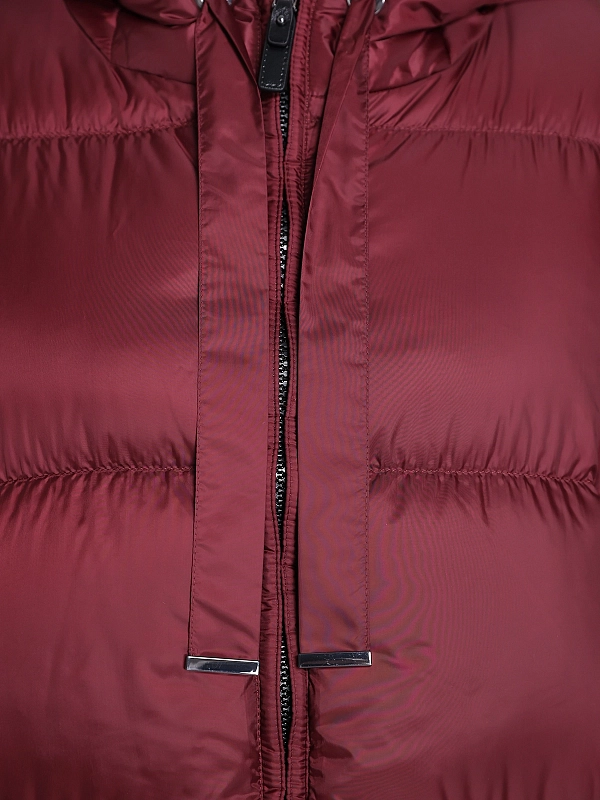 пуховик короткий Max Mara SEIA цвет бордовый