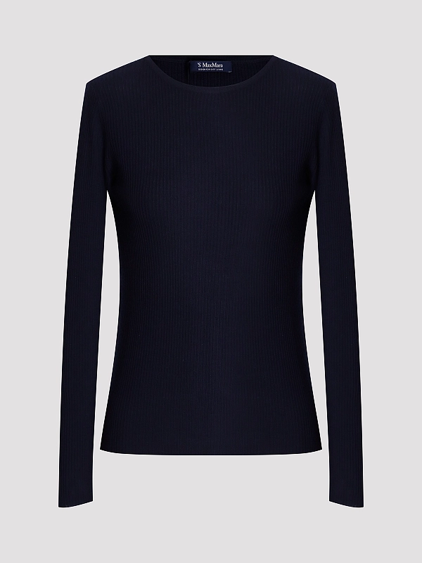 джемпер Max Mara SMMDISEGNO цвет темно-синий