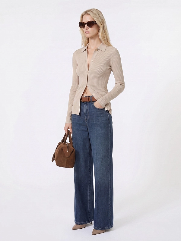 джинсы Max Mara SMMELIA цвет темно-синий