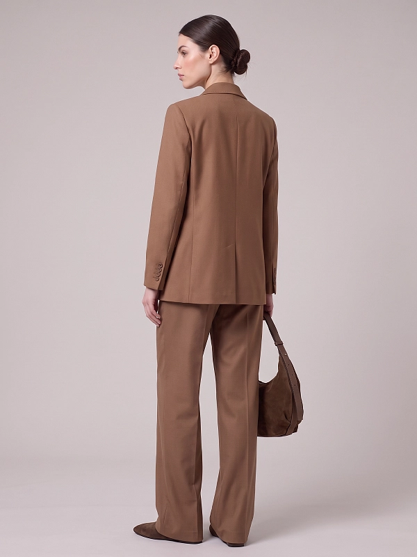 брюки Max Mara SMMEUFORIA цвет кэмэл