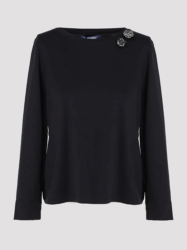 лонгслив Max Mara SMMFIORITO цвет черный