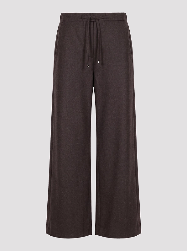 брюки Max Mara SMMFLORIA цвет коричневый