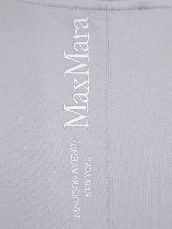 лонгслив Max Mara SMMFUMETTO цвет светло-серый