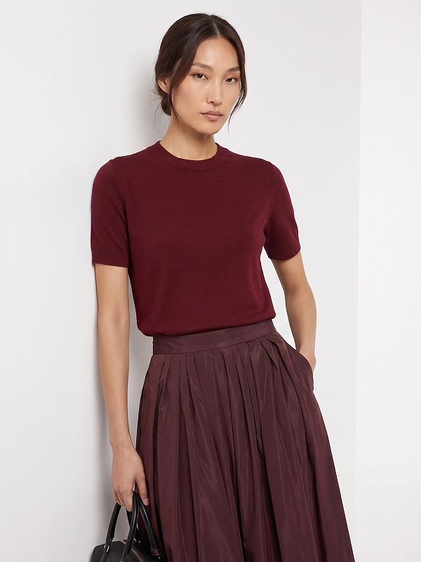 джемпер Max Mara SMMGIULIETTA цвет бордовый