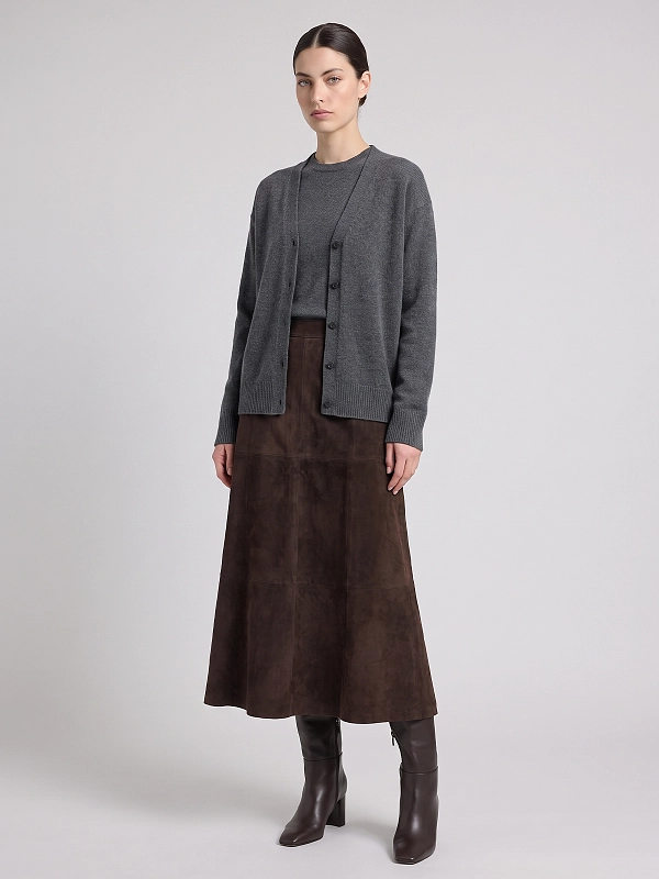 джемпер Max Mara SMMJUST цвет серый