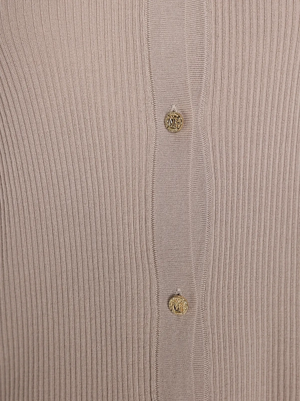 кардиган Max Mara SMMLIMONE цвет бежевый
