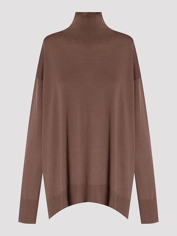 водолазка Max Mara SMMLIV цвет коричневый