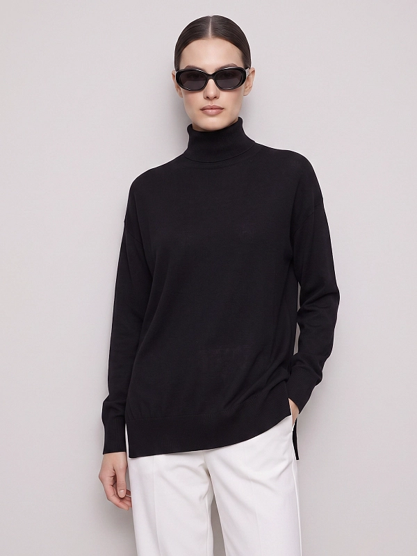 водолазка Max Mara SMMLIV цвет черный