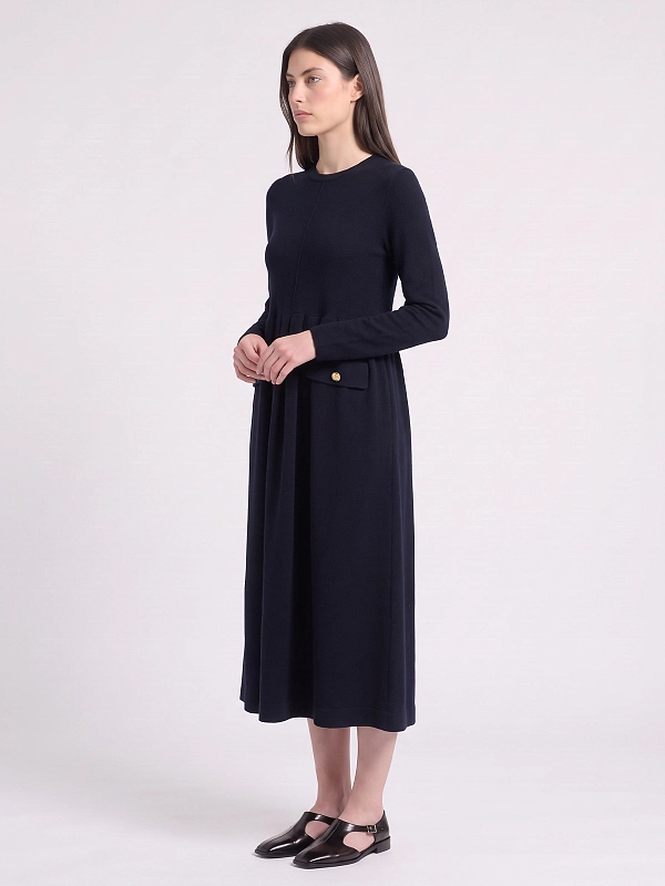 платье Max Mara SMMMAGIA цвет темно-синий