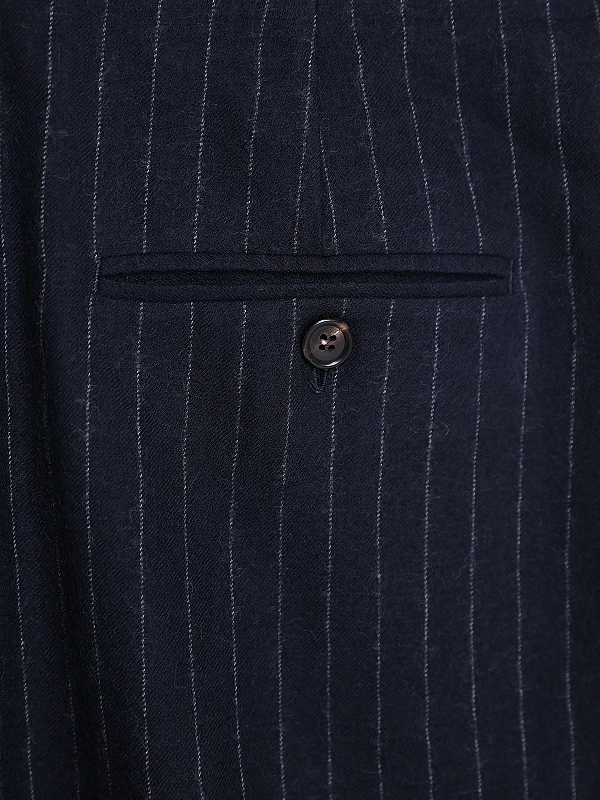 брюки Max Mara SMMORDINE цвет темно-синий
