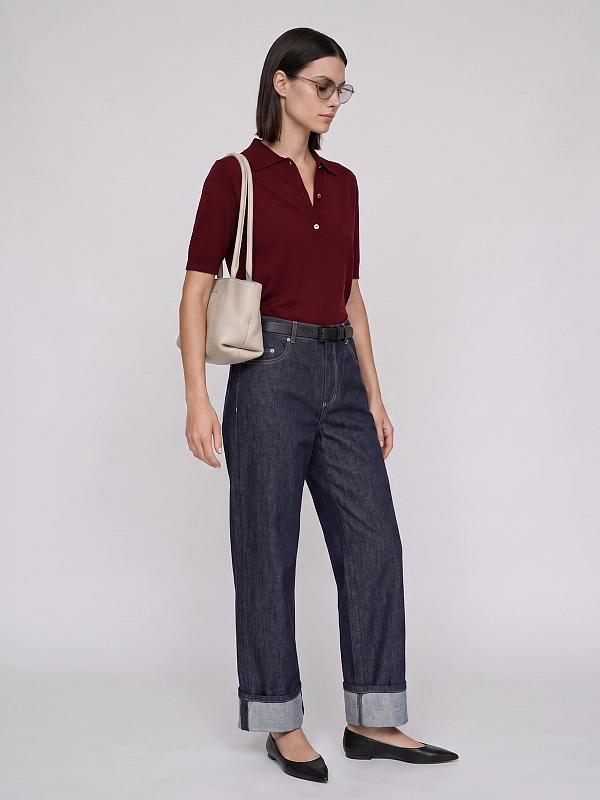 джинсы Max Mara SMMPOGGIO цвет темно-синий