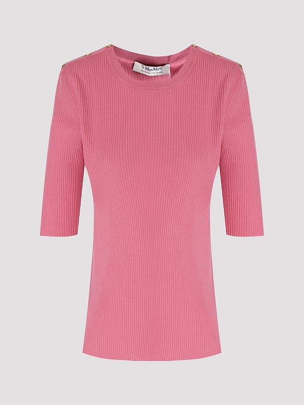 джемпер Max Mara SMMRIVIERA цвет розовый