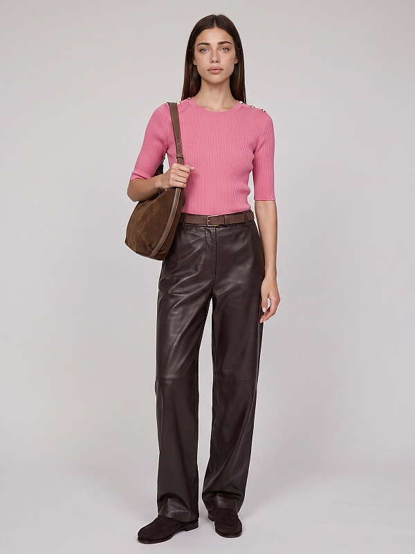 джемпер Max Mara SMMRIVIERA цвет розовый