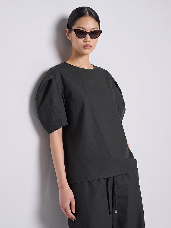 блузка Max Mara SMMSABRINA цвет зеленый