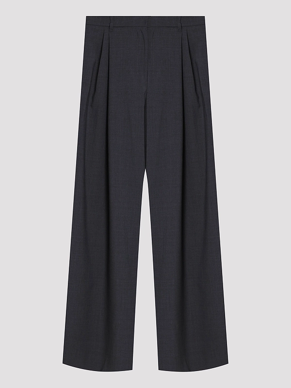 брюки Max Mara SMMTARO цвет темно-серый