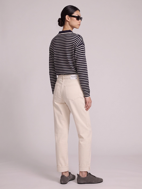 джинсы Max Mara SMMVIRNA цвет молочный
