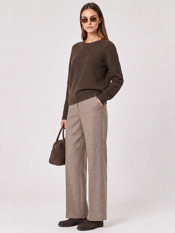 джемпер Max Mara SMMVOLIERA цвет коричневый
