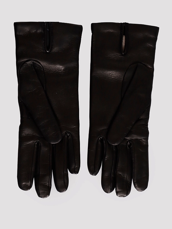 перчатки Max Mara SPALATO цвет черный