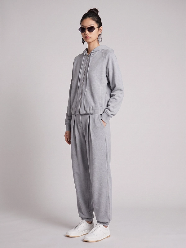 толстовка спортивная Max Mara SPDFASHION цвет серый