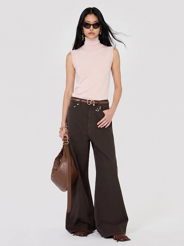 водолазка Max Mara SPXESCHIMO цвет розовый