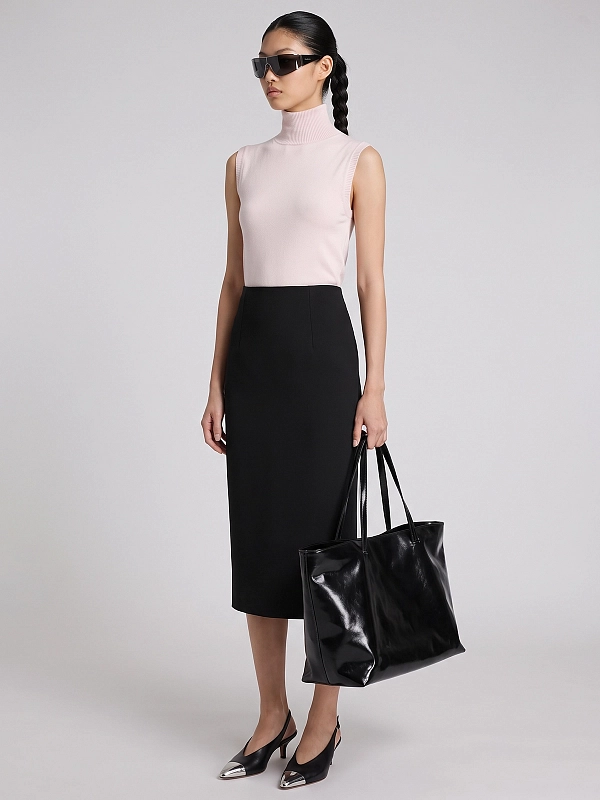 юбка Max Mara SPXSASIA цвет черный