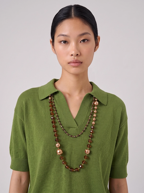 ожерелье Max Mara Weekend WKAADERIRE цвет золотой