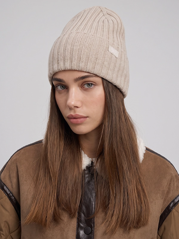 шапка Max Mara Weekend WKARITMO цвет карамель