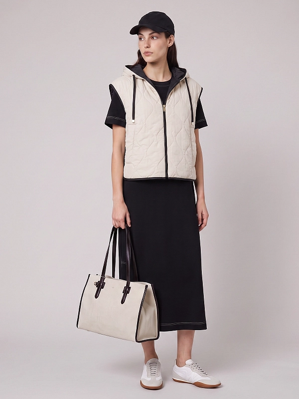 жилет cameluxe Max Mara Weekend WKDACCENNI цвет черный