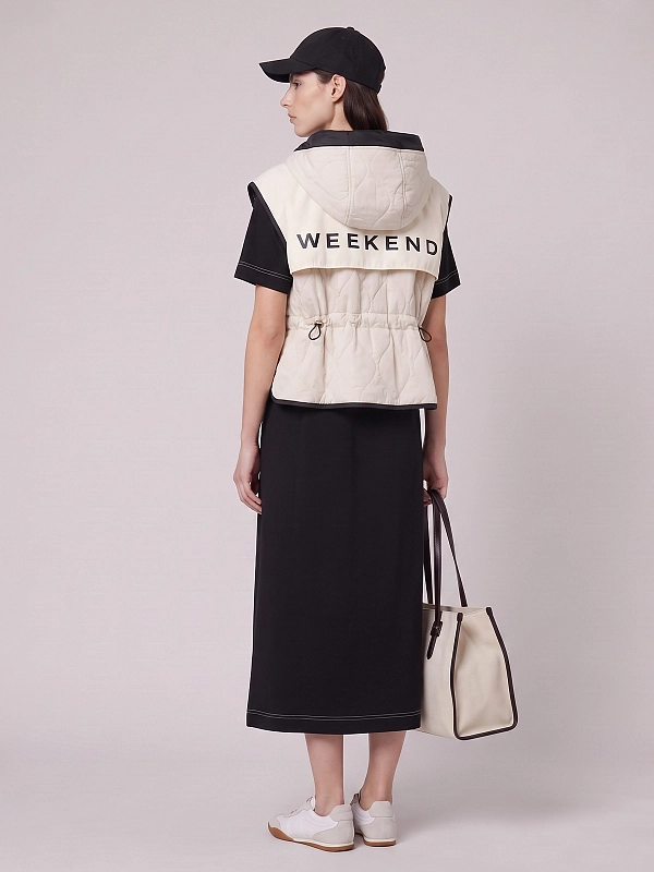 жилет cameluxe Max Mara Weekend WKDACCENNI цвет черный