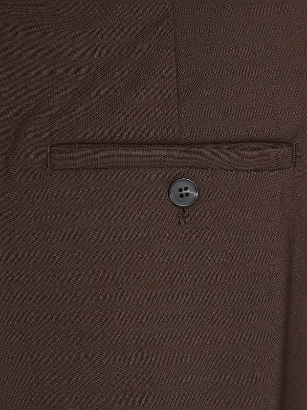 брюки Max Mara Weekend WKDADELFI цвет коричневый