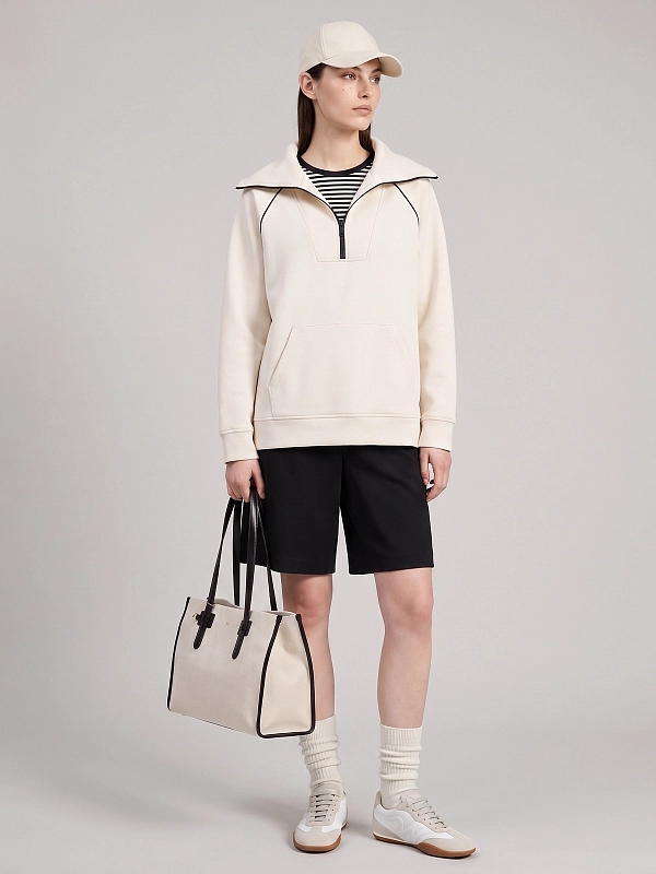 толстовка Max Mara Weekend WKDBALLATA цвет молочный