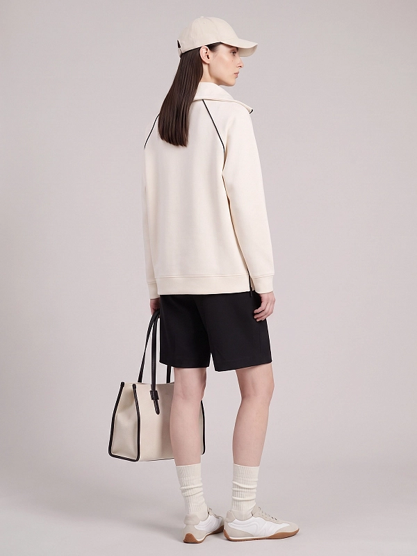 толстовка Max Mara Weekend WKDBALLATA цвет молочный