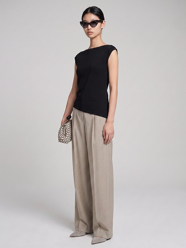 топ Max Mara Weekend WKDBELLA цвет черный