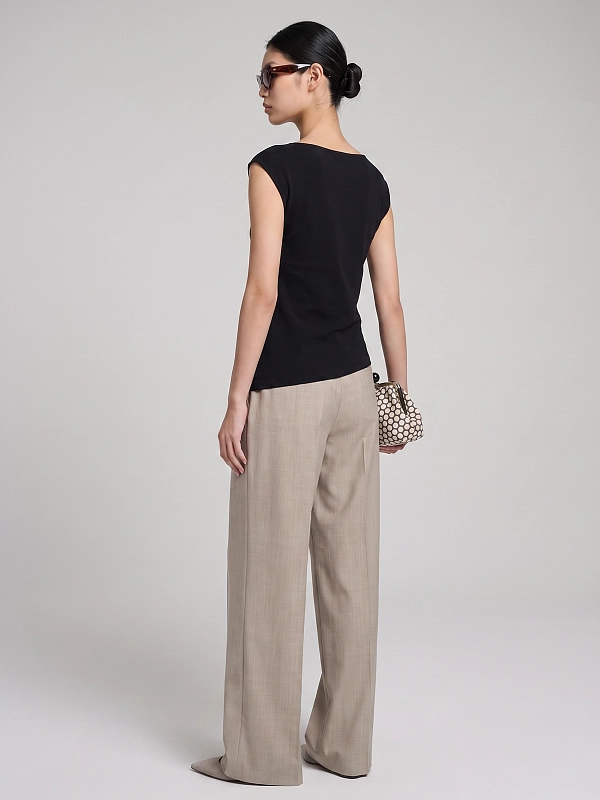 топ Max Mara Weekend WKDBELLA цвет черный