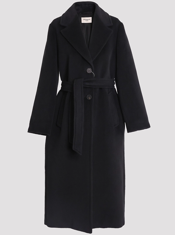 пальто Max Mara Weekend WKDBRONTE цвет черный