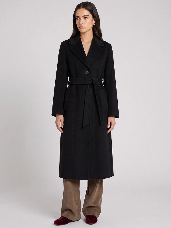 пальто Max Mara Weekend WKDBRONTE цвет черный