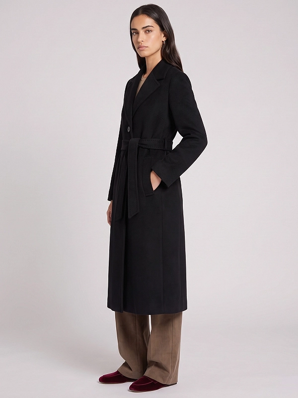 пальто Max Mara Weekend WKDBRONTE цвет черный