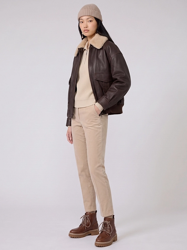 куртка кожаная Max Mara Weekend WKDCALATA