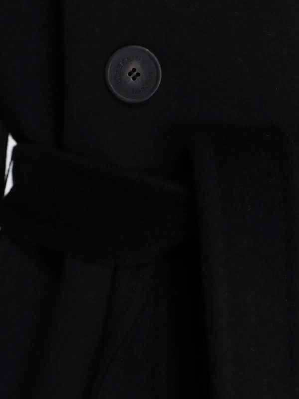 пальто Max Mara Weekend WKDCARO цвет черный