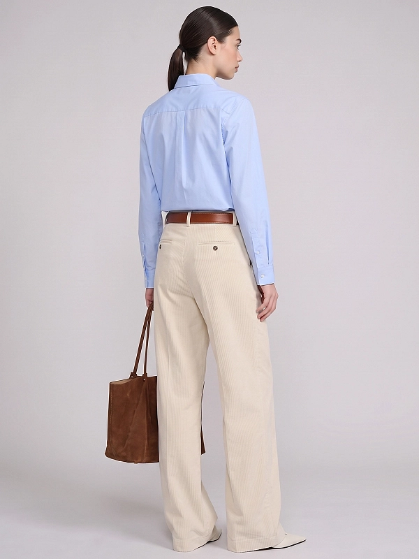 рубашка Max Mara Weekend WKDCOBALTO цвет голубой