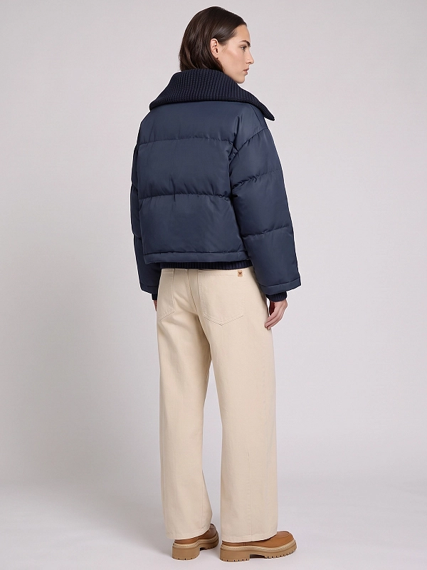 пуховик короткий Max Mara Weekend WKDEBURNEA цвет синий