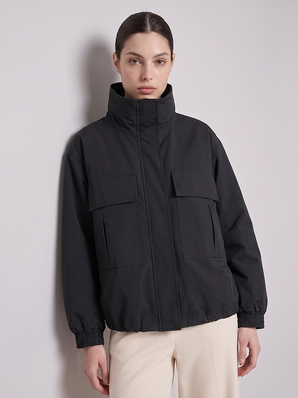 ветровка Max Mara Weekend WKDEPOCA цвет черный